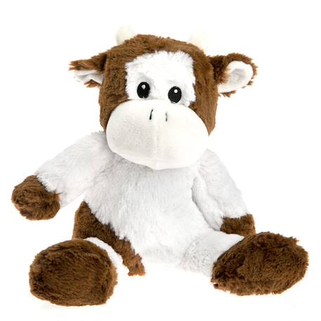 Peluche bouillotte vache Blanc 2 - vertbaudet enfant 