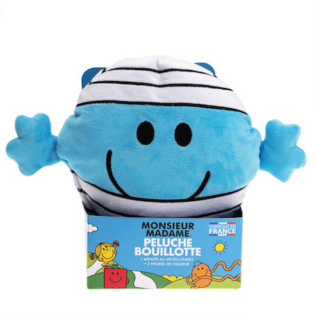 Peluche peluche bouillotte monsieur malchance Marron 4 - vertbaudet enfant 