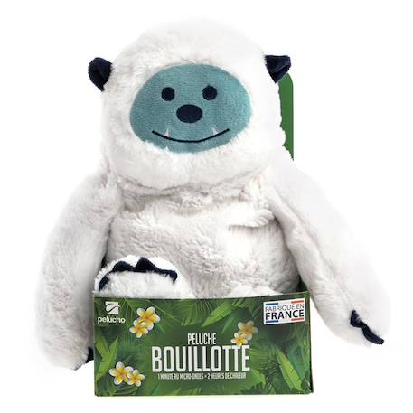 Peluche bouillotte yeti Blanc 4 - vertbaudet enfant 