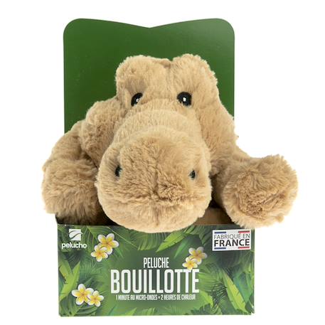 Peluche bouillotte crocodile Orange 4 - vertbaudet enfant 