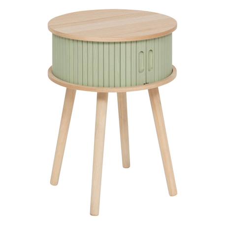 Table de chevet 2 portes - nysos Beige+Beige - vert 5 - vertbaudet enfant 
