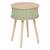 Table de chevet 2 portes - nysos Beige+Beige - vert 5 - vertbaudet enfant 