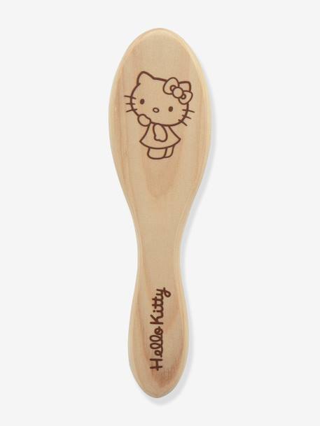 Brosse bébé en bois Hello Kitty marron 2 - vertbaudet enfant 