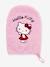 Coffret cadeau bébé cape de bain et gant de toilette Hello Kitty blanc 3 - vertbaudet enfant 