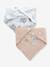 Lot 2 bavoirs bandana bébé Tom et Jerry Looney Tunes en gaze de coton beige 2 - vertbaudet enfant 