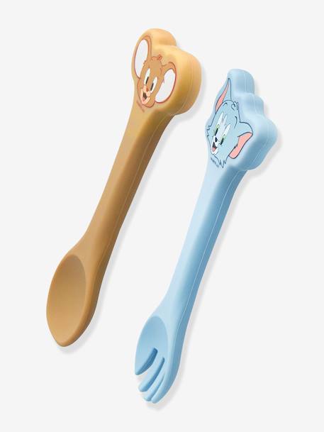Set de couverts bébé Tom et Jerry Looney Tunes jaune 3 - vertbaudet enfant 