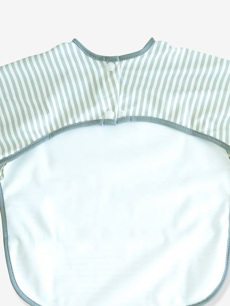 Bavoir tablier bébé Titi Looney Tunes rayé gris 3 - vertbaudet enfant 