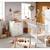 Commode à langer 3 tiroirs - basic Blanc+Blanc/gris+Blanc/rose 8 - vertbaudet enfant 