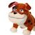 Peluche - peluche chien padgachix - idéfix et les irréductibles 25 cm Marron 1 - vertbaudet enfant 