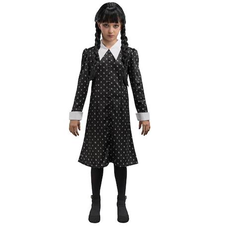Robe noire mercredi addams Noir 1 - vertbaudet enfant 