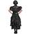 Robe de bal noire mercredi addams Noir 2 - vertbaudet enfant 