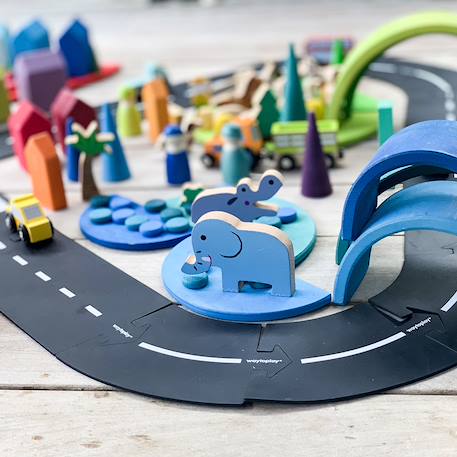 Circuit souple king of the road car edition Noir 6 - vertbaudet enfant 