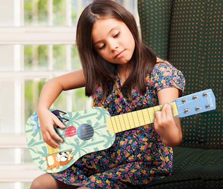 Ma première guitare bluey Bleu 5 - vertbaudet enfant 