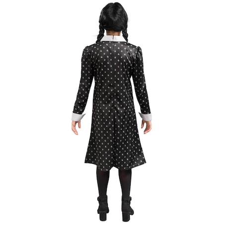 Robe noire mercredi addams Noir 2 - vertbaudet enfant 