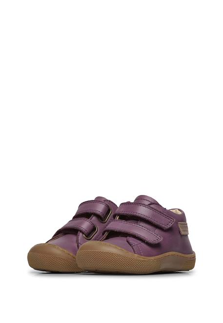 Chaussures barefoot en cuir amur vl Sage-+Violet- 10 - vertbaudet enfant 