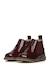 Boots en cuir verni avec fermeture éclair arthur Bordeaux-+Noir-+Noir ivoire- 5 - vertbaudet enfant 