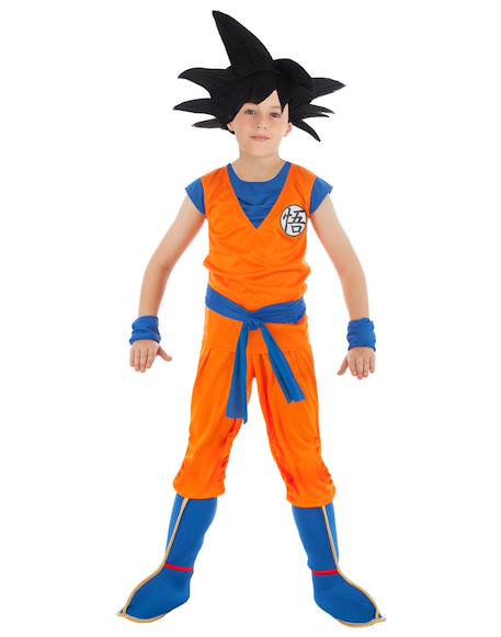Déguisement goku saiyan dragon ball z Orange 1 - vertbaudet enfant 