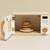 Four à micro-ondes en bois Blanc 2 - vertbaudet enfant 