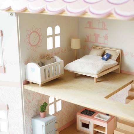 Meubles pour maison de poupées Beige 4 - vertbaudet enfant 