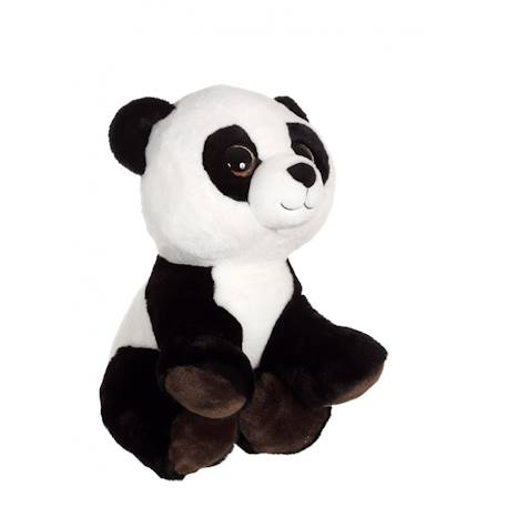 Peluche - peluche puppy eyes pets - panda noir et blanc - 40 cm Noir 4 - vertbaudet enfant 