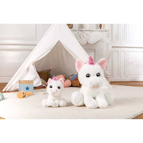 Peluche licorne - 22cm Rose 6 - vertbaudet enfant 