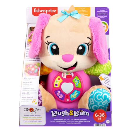Fisher-price peluche musicale Multicolore 1 - vertbaudet enfant 