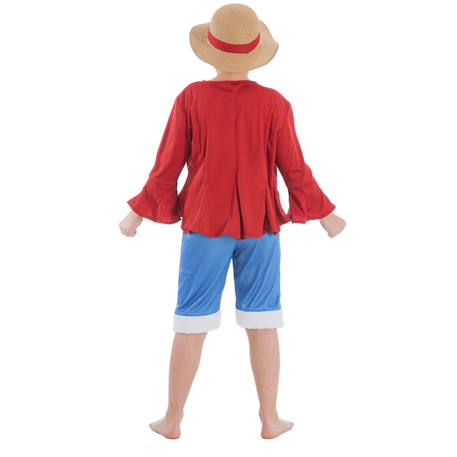 Déguisement luffy one piece Rouge 2 - vertbaudet enfant 