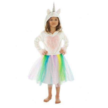Déguisement robe licorne Blanc 2 - vertbaudet enfant 