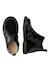 Boots en cuir verni avec fermeture éclair arthur Bordeaux-+Noir-+Noir ivoire- 9 - vertbaudet enfant 