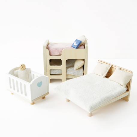 Meubles pour maison de poupées Beige 6 - vertbaudet enfant 