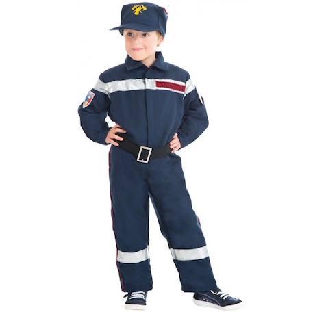 Déguisement pompier 2 pièces Bleu 1 - vertbaudet enfant 