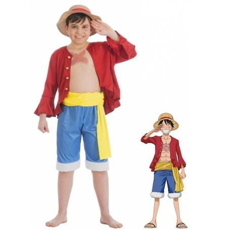 Déguisement luffy one piece Rouge 3 - vertbaudet enfant 