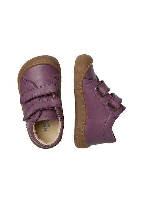 Chaussures barefoot en cuir amur vl Sage-+Violet- 9 - vertbaudet enfant 