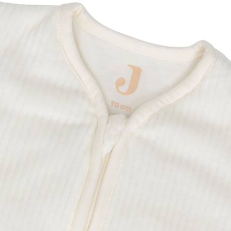 Gigoteuse hiver manches amovibles rib tog 3.5 en coton Ecru+Vert+Vert 4 - vertbaudet enfant 