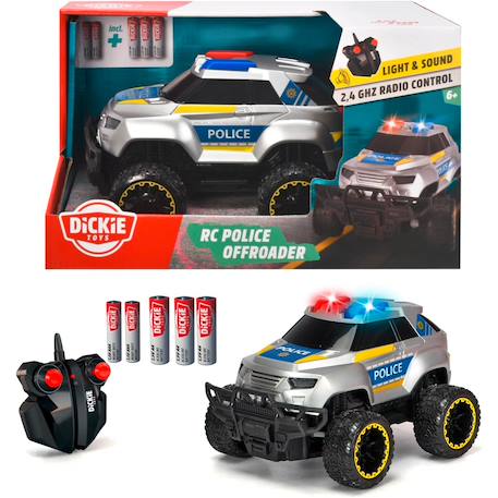 Voiture radiocommandée police offroader rtr Multicolore 6 - vertbaudet enfant 