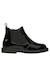 Boots en cuir verni avec fermeture éclair arthur Bordeaux-+Noir-+Noir ivoire- 6 - vertbaudet enfant 