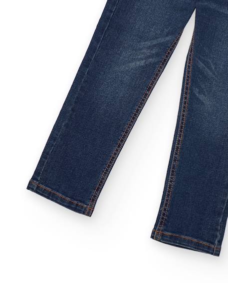 Pantalon Jean Garçon Jean Bourget Taille 2 - Coton Rouge Pamplemousse - Neuf Avec Étiquette
