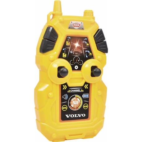 Pelleteuse minière radiocommandée volvo Gris et jaune 5 - vertbaudet enfant 
