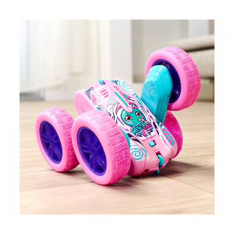 Véhicule radio-commandé flippy 16cm Rose 4 - vertbaudet enfant 