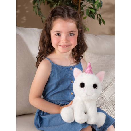 Peluche licorne - 22cm Rose 3 - vertbaudet enfant 