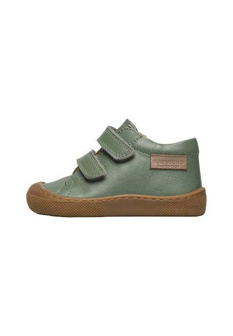 Chaussures barefoot en cuir amur vl Sage-+Violet- 3 - vertbaudet enfant 