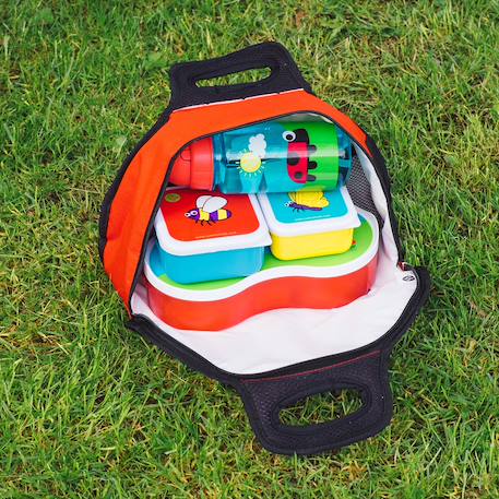 Gourde avec paille ladybird Rouge 3 - vertbaudet enfant 