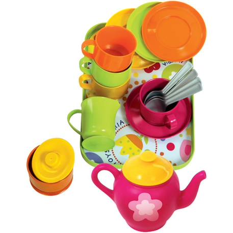 Jeu d'imitation - cuisine - service à café paris Multicolore 1 - vertbaudet enfant 