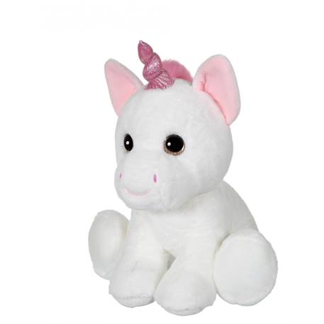 Peluche licorne - 22cm Rose 4 - vertbaudet enfant 