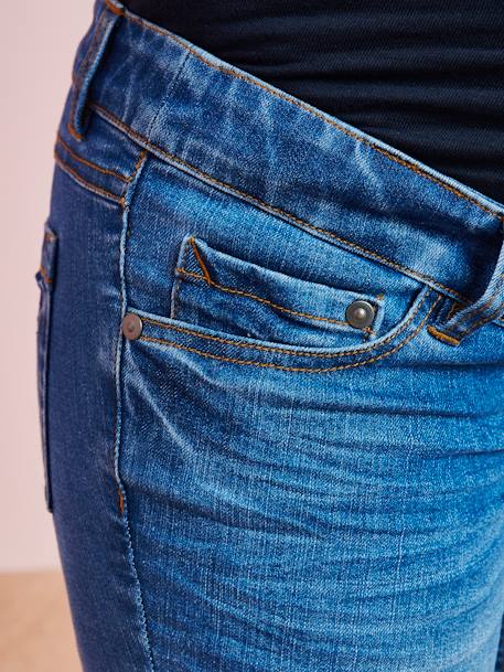 Jean de grossesse skinny effiloché Denim bleached 7 - vertbaudet enfant 