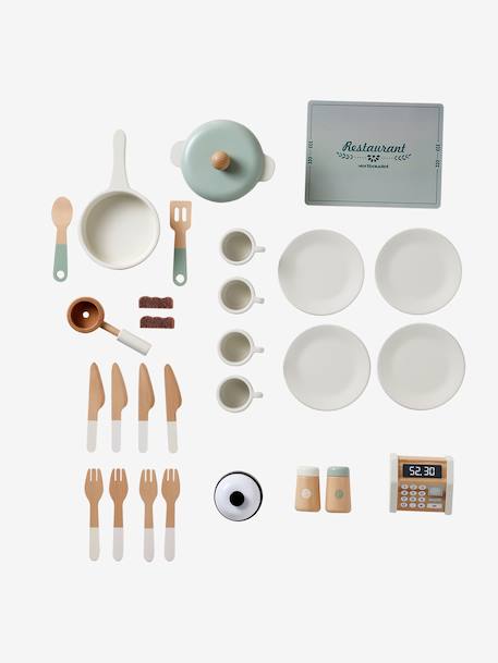 Restaurant en bois FSC® vert sauge 14 - vertbaudet enfant 