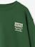 Sweat couleur motif poitrine Basics garçon grenadine+pistache+vert 9 - vertbaudet enfant 