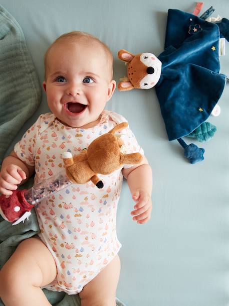 Doudou Forêt Enchantée personnalisable vert émeraude 1 - vertbaudet enfant 