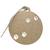 Boule de noël chien personnalisable en bois Beige+Blanc 1 - vertbaudet enfant 