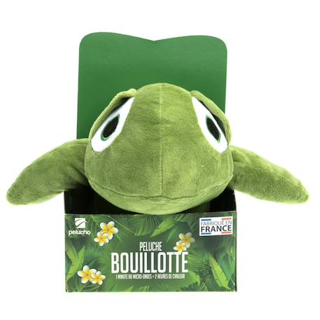 Peluche bouillotte tortue Vert 4 - vertbaudet enfant 